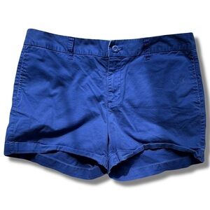 GAP Cobalt Cotton Khaki Shorts – Size 10 | Summer Staple |